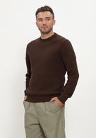 SELECTED MEN Pull SLHDANE LS KNIT STRUCTURE CREW NECK NOOS en bleu