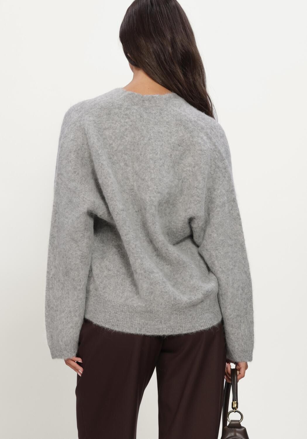 KNIT-TED MARIS CARDIGAN Pulls & Gilets en gris - large