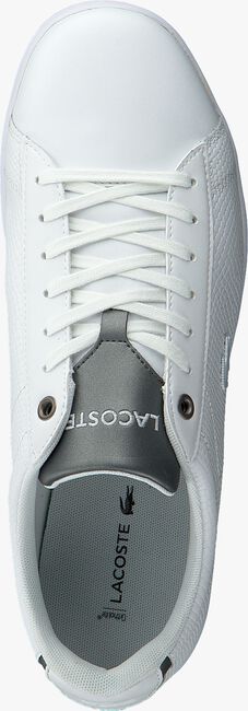 Witte LACOSTE Lage sneakers CARNABY EVO HEREN - large