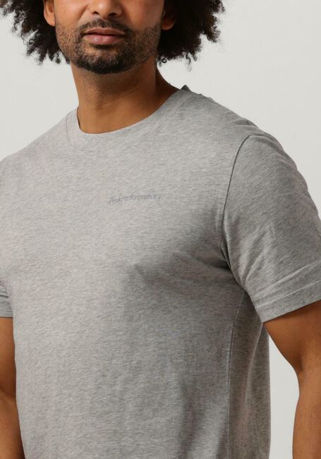 Grijze PEAK PERFORMANCE T-shirt M ORIGINAL SMALL LOGO TEE - large