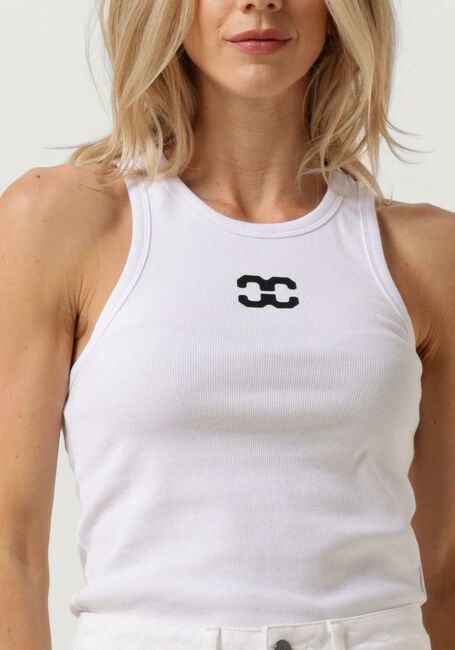 CO'COUTURE Haut SAHARA CC TANK TOP en blanc - large