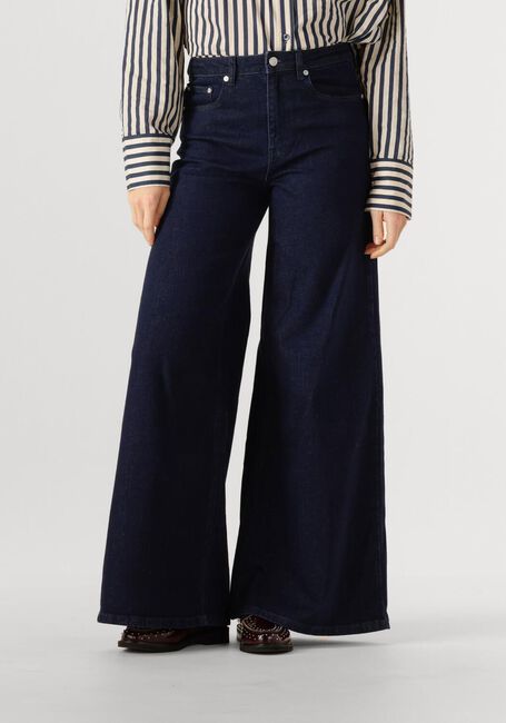 Donkerblauwe ANOTHER LABEL Wide jeans MOORE WIDE DENIM PANTS - large