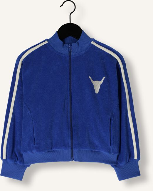 Blauwe ALIX MINI Vest TERRY CARDIGAN Blauwe ALIX MINI Vest TERRY CARDIGAN - large