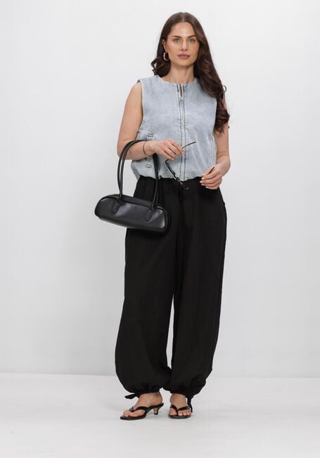 NEO NOIR ROXANE BALLOON LINEN PANTS Pantalons en noir - large