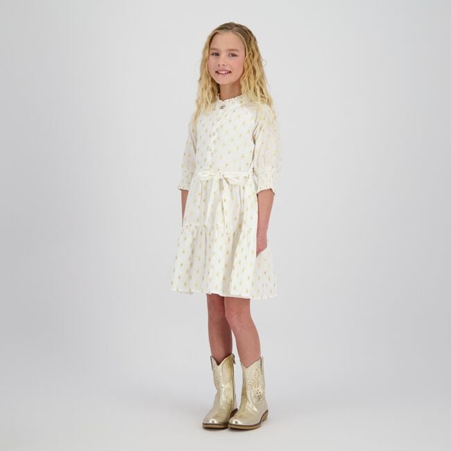 Witte VINGINO Mini jurk POLLIE - large