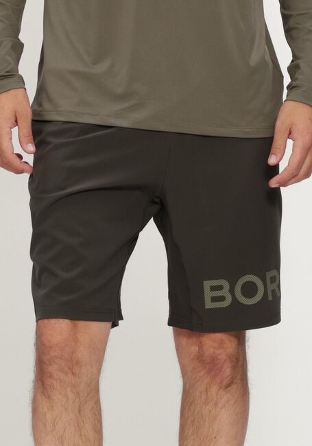 Khaki BJORN BORG Korte broek BORG 6 SHORTS - large