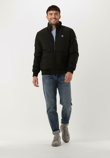 CALVIN KLEIN Jack PADDED HARRINGON JACKET en noir - large