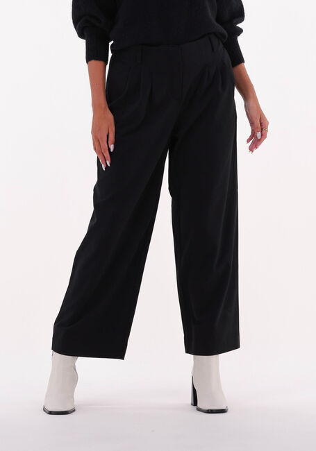 MSCH COPENHAGEN Pantalon large ISABEA CHANA ANKLE PANTS en noir - large