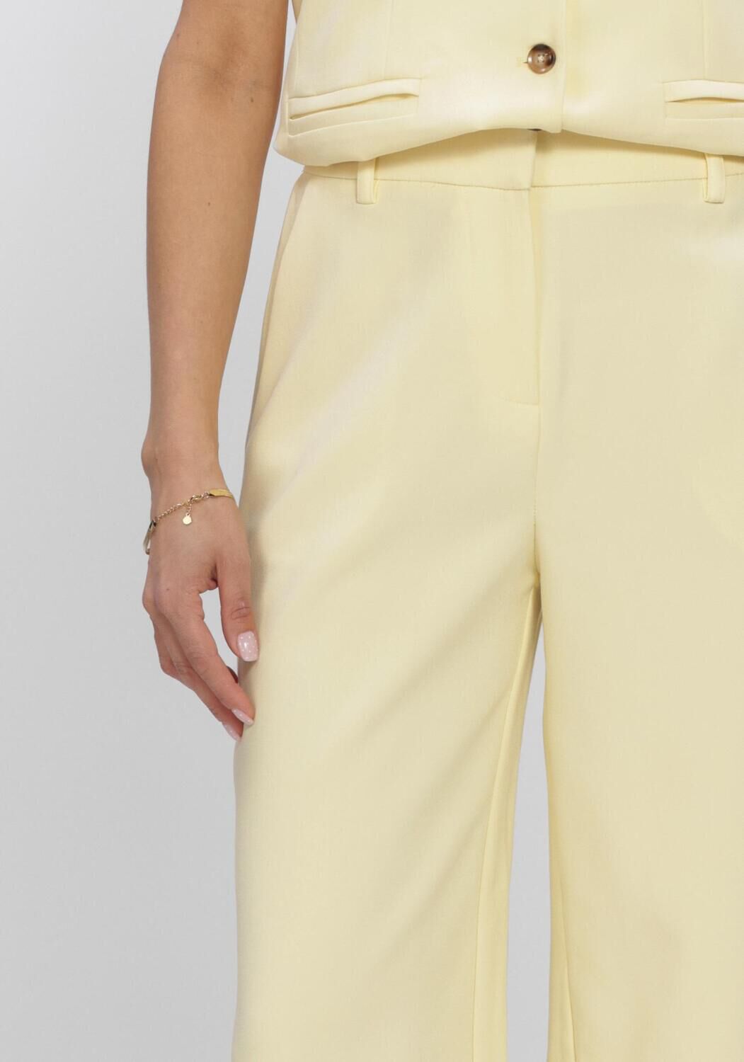 FREEBIRD Pantalon large WV-HEAVY-VI-BLEND-26-1 en jaune - large