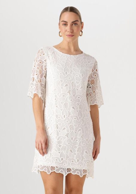 ANA ALCAZAR Robe midi DRESS SLEEVES 041092-3634 en blanc - large
