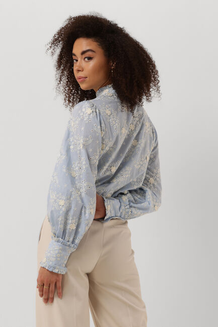 Lichtblauwe FABIENNE CHAPOT  BRODY BRODERIE BLOUSE 10 - large