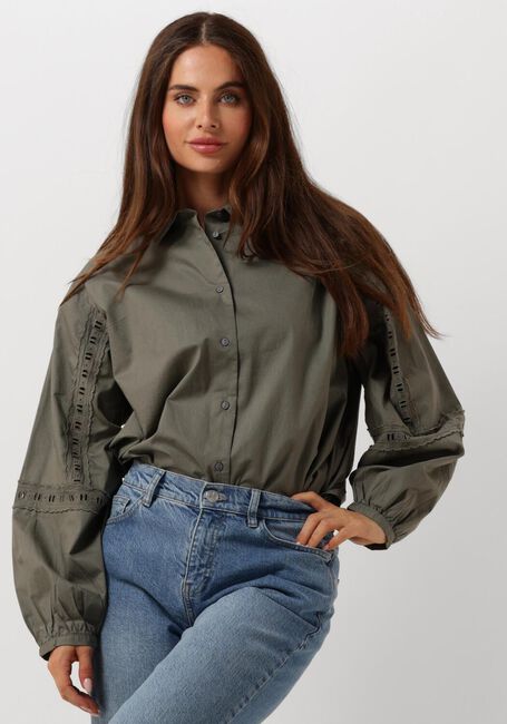 Groene MSCH COPENHAGEN  MSCHJEOVANA PETRONIA SHIRT - large