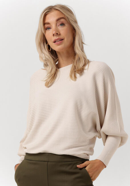 SUMMUM Pull BOAT NECK SWEATER en blanc - large
