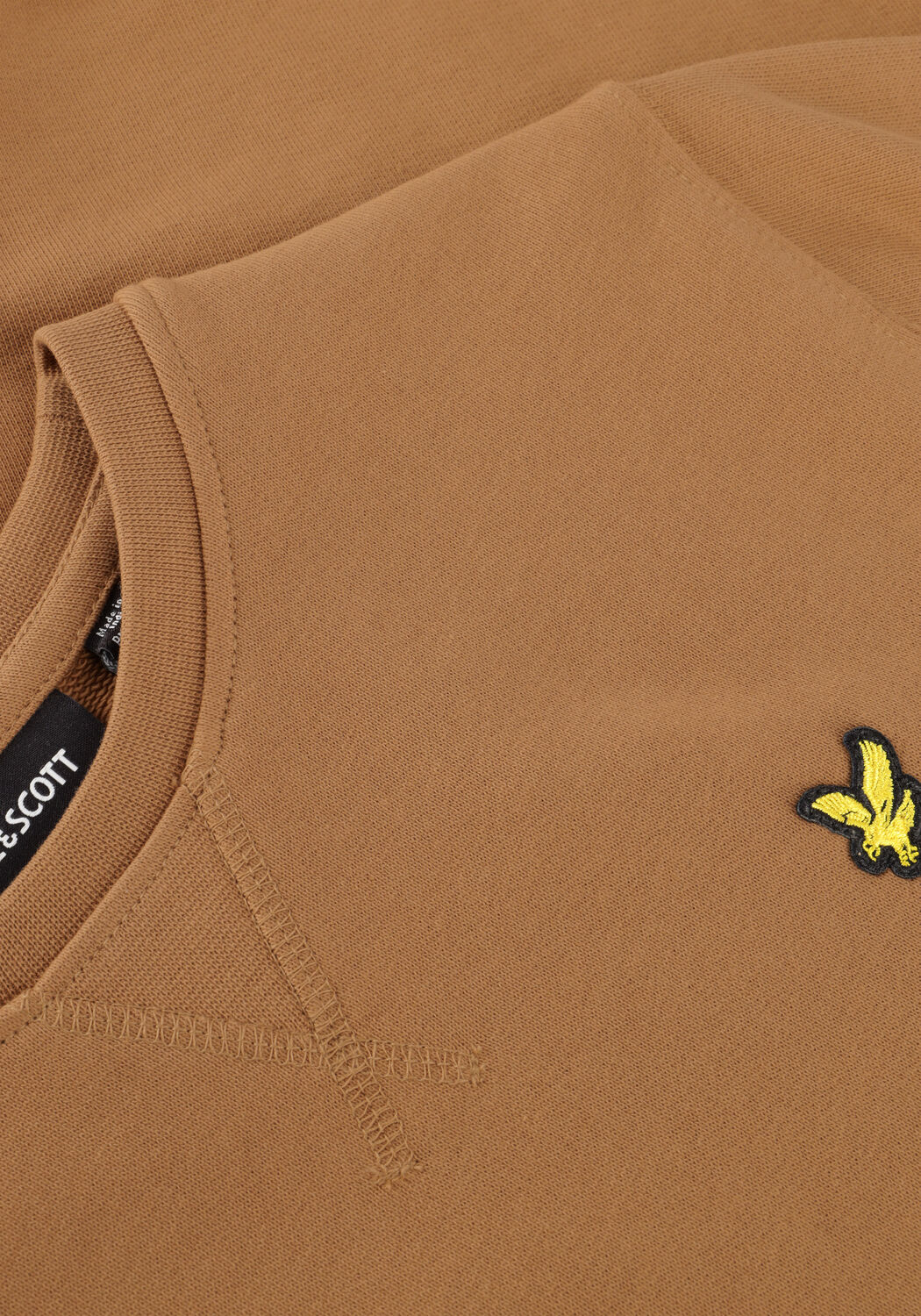 LYLE & SCOTT Chandail CREW NECK SWEATSHIRT BOYS en camel - large