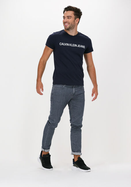 CALVIN KLEIN T-shirt INSTITUTIONAL L en bleu - large