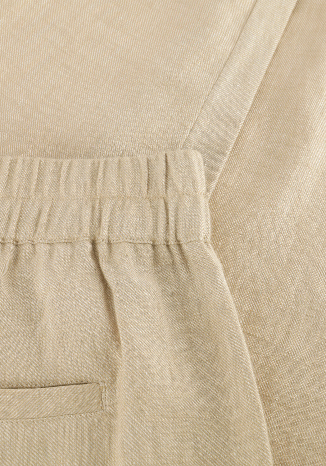 Beige CIRCLE OF TRUST Wijde broek SKYLER PANTS - large