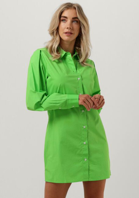 TOMMY HILFIGER Mini robe ORG CO POPLIN SHORT SHIRT DRESS en vert - large