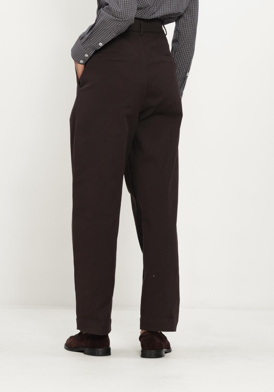 Bruine JANICE Broeken/jumpsuits BARREL BALTI - large