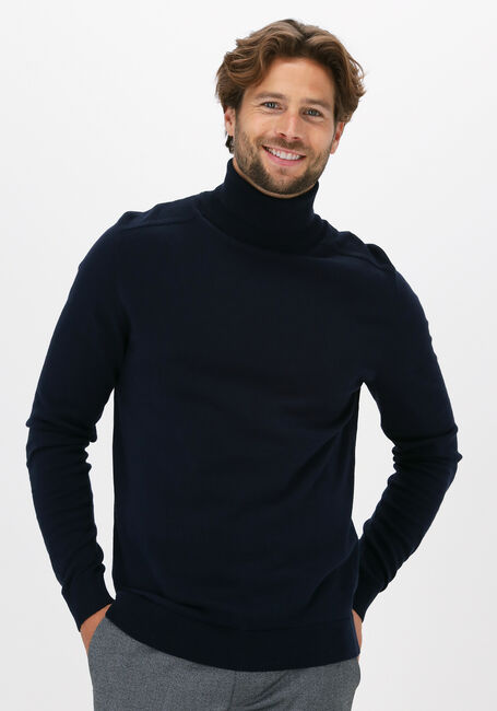 SELECTED HOMME Col roulé SLHBERG ROLL NECK NOOS Bleu foncé - large