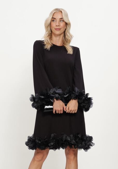 ANA ALCAZAR Mini robe DRESS FLOWERS en noir - large