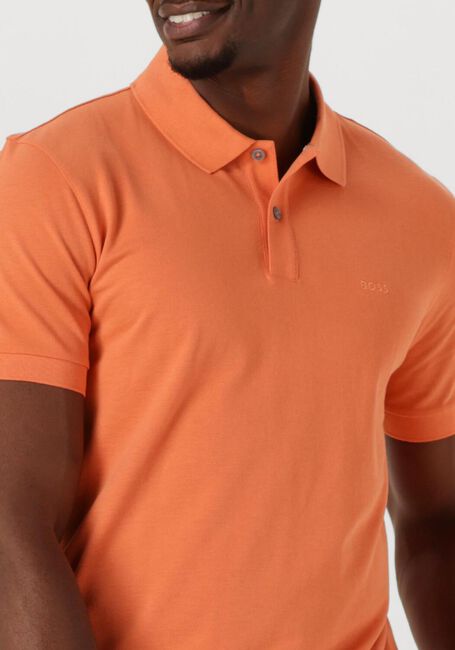 BOSS BLACK Polo PALLAS en orange - large