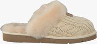 Witte UGG Pantoffels COZY KNIT CABLE - medium