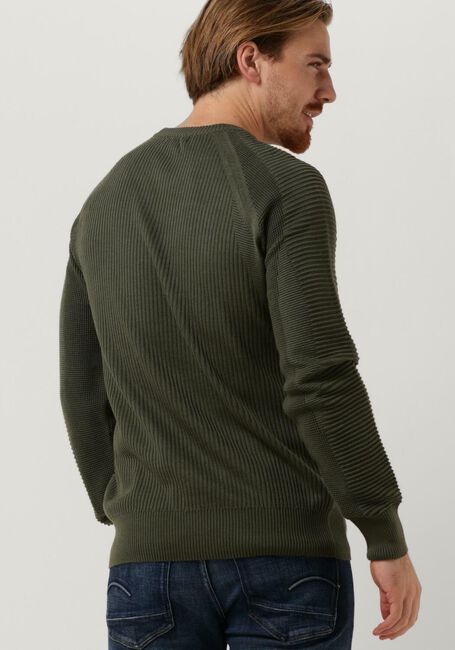 G-STAR RAW Pull 3D BIKER R KNIT en vert - large