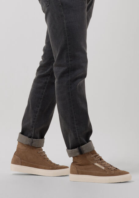 GOOSECRAFT Baskets montantes CHRISTIAN MEN 7 en taupe - large