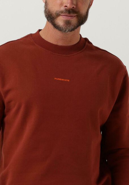 PUREWHITE Chandail CREWNECK WITH THE NEW ORDINARY PRINT ON BACK en rouge - large
