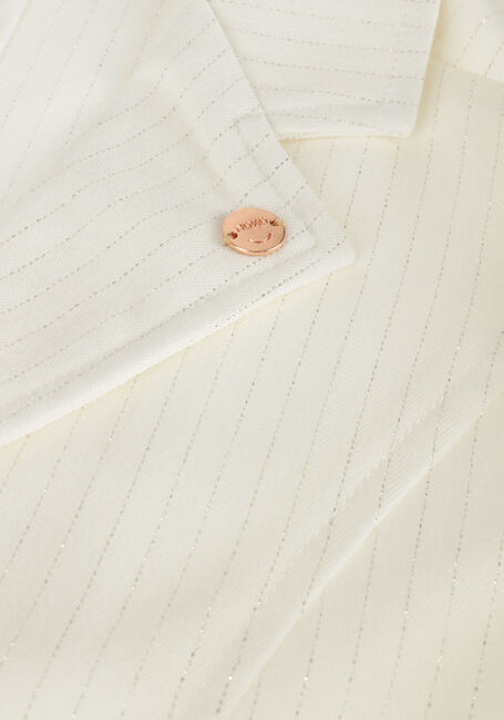 Witte NONO Blazer DIP GIRLS LUREX PINSTRIPE BLAZER WHITE - large