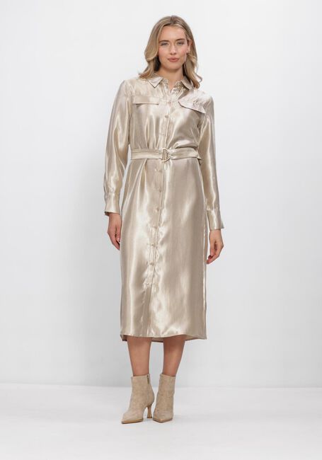 Gouden FREEBIRD Jurken WV-SHINY-TWILL-VIS-26-1 - large