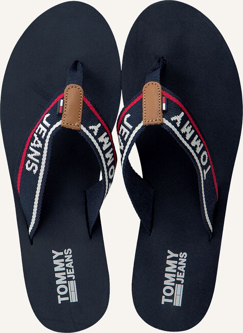 Blauwe TOMMY HILFIGER Slippers TOMMY JEANS MID BEACH SANDAL Blauwe TOMMY HILFIGER Slippers TOMMY JEANS MID BEACH SANDAL - large