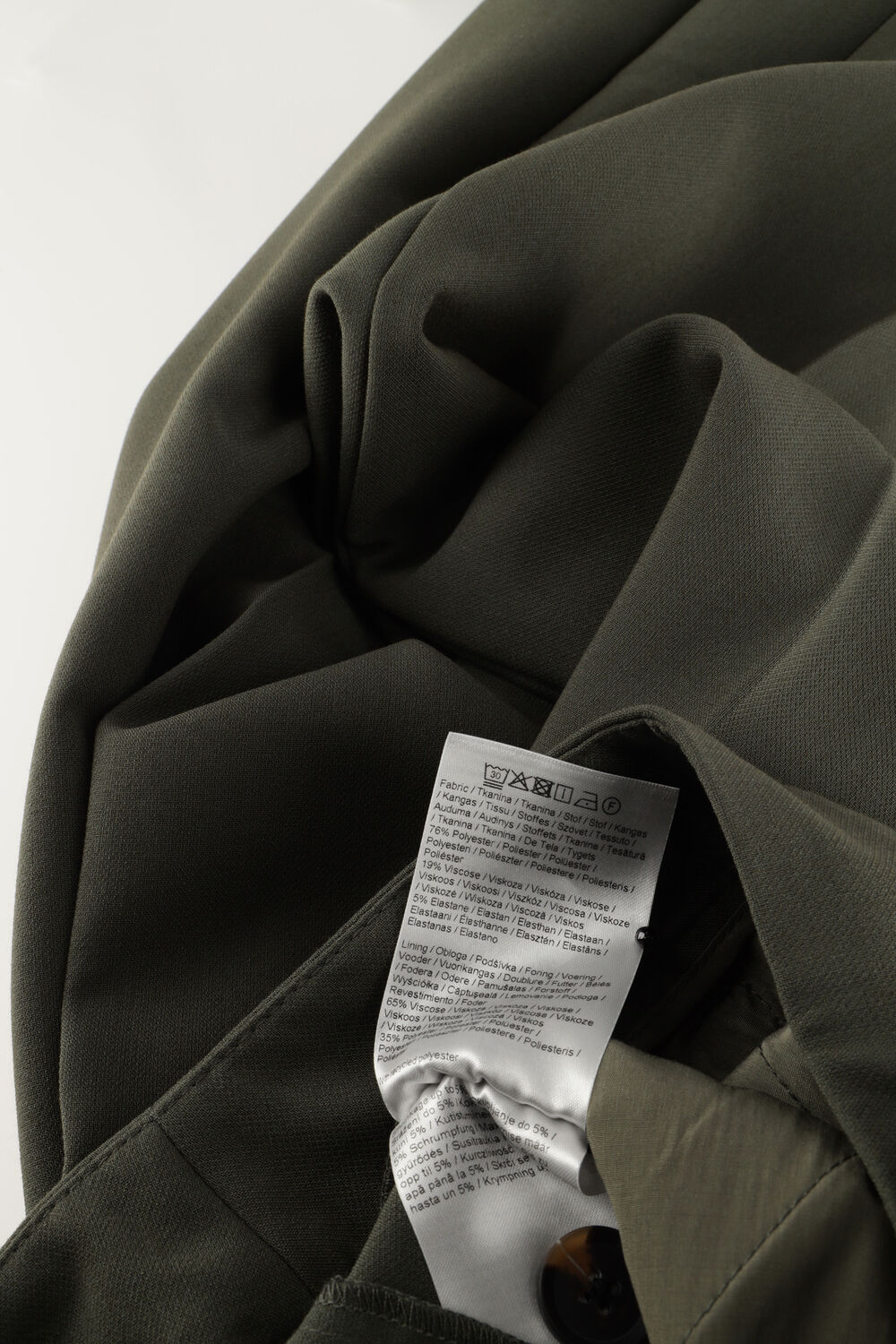 MODSTR&Ouml;M Pantalon large GALE PANTS en gris - large