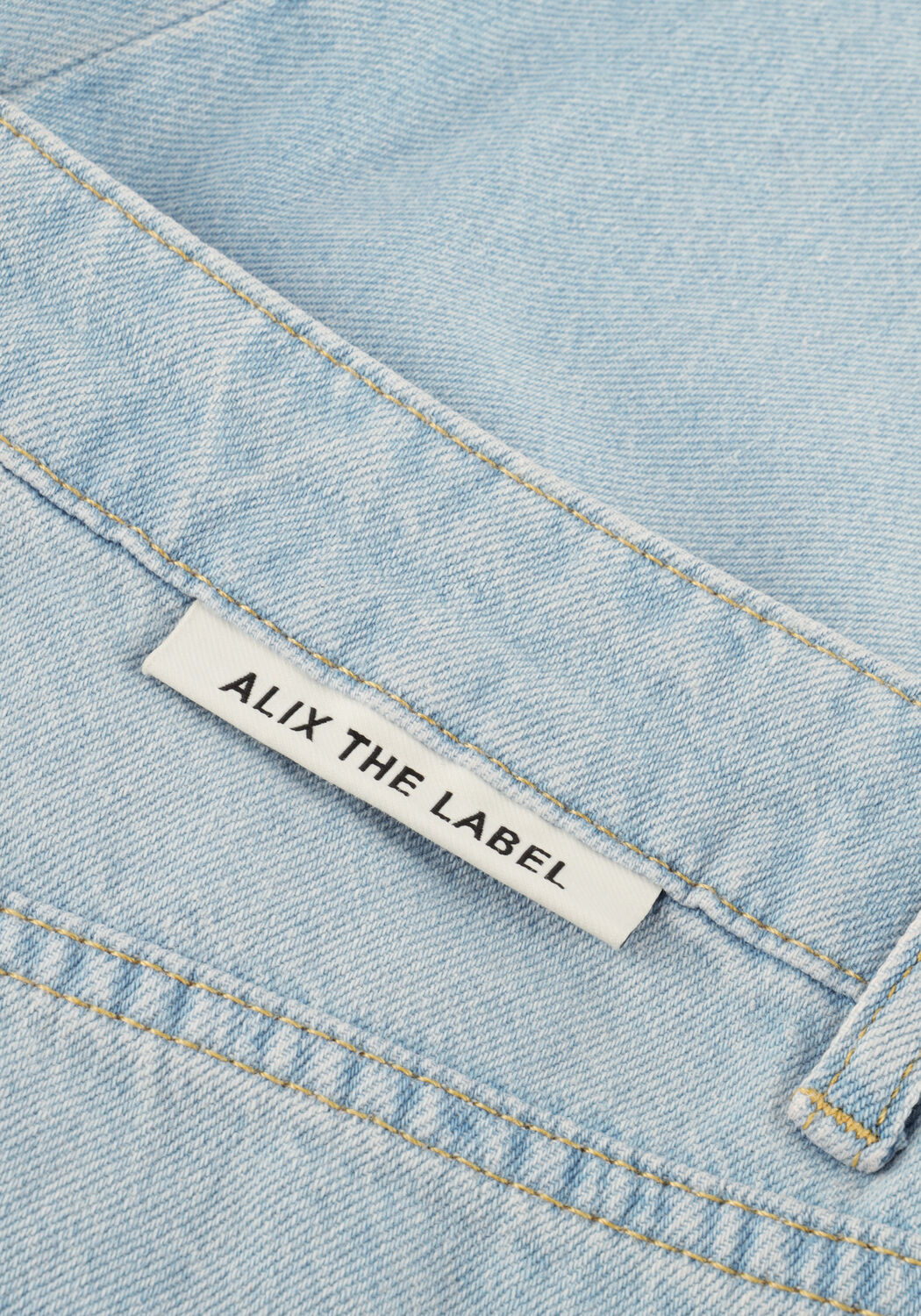 ALIX THE LABEL Wide jeans LADIES WOVEN FLOWY DENIM PANTS Bleu clair - large