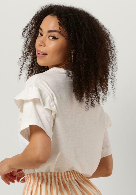 SELECTED WOMEN T-shirt SLFRYLIE SS FLORENCE TEE en blanc - large