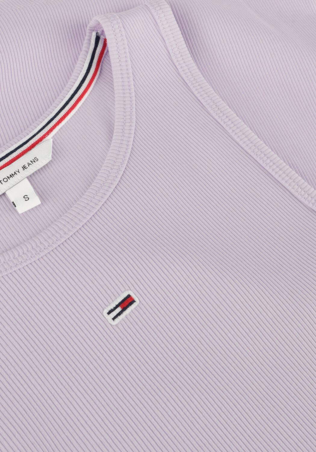 Lila TOMMY JEANS Top TJW ESSENTIAL RIB TANK - large