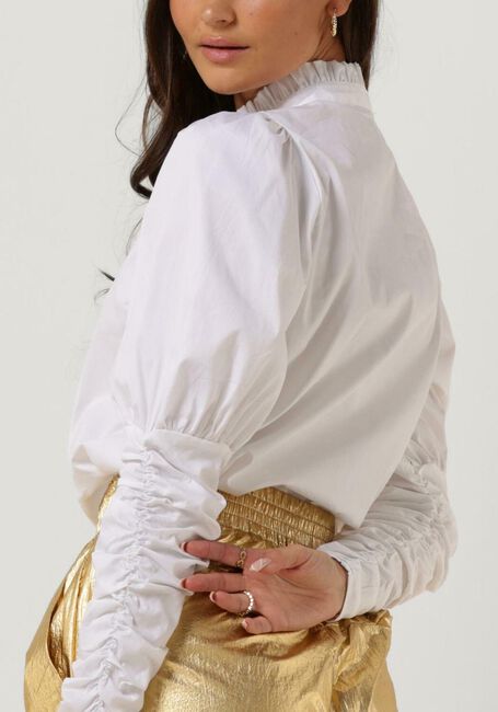 CO'COUTURE SANDY POPLIN PUFF SHIRT Blouses en blanc - large