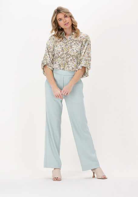 SECOND FEMALE Pantalon PRIMULA TROUSERS en bleu - large