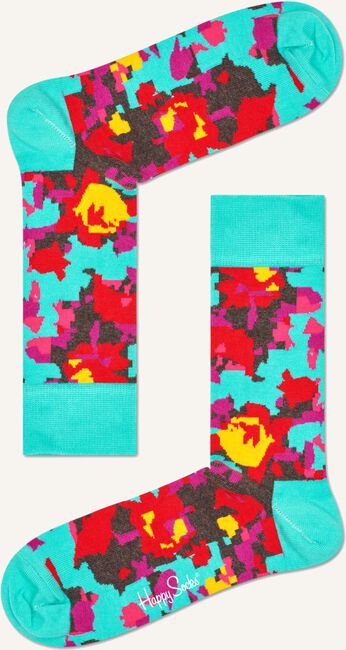 Zwarte HAPPY SOCKS Sokken FLOWER Zwarte HAPPY SOCKS Sokken FLOWER - large