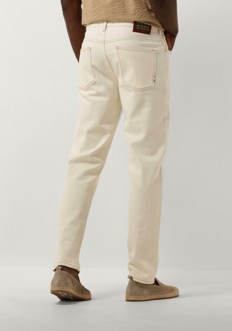 SCOTCH & SODA Straight leg jeans THE DROP REGULAR TAPER JEANS en blanc - large