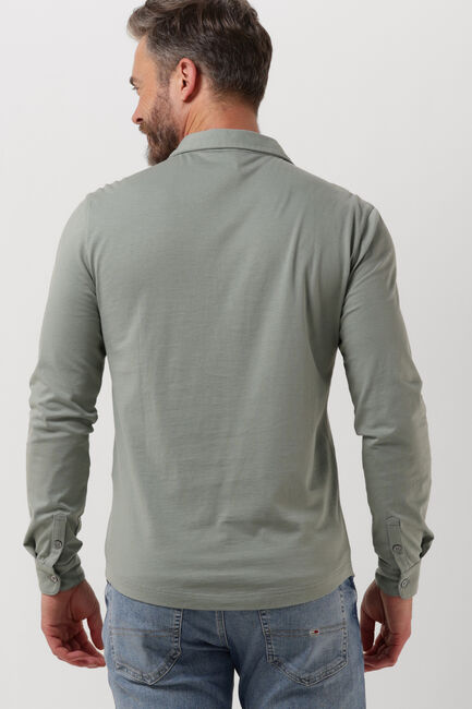 PROFUOMO Polo POLO LONG SLEEVE LS en vert - large