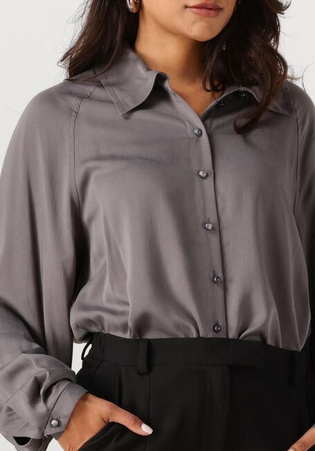 Grijze ANOTHER LABEL  ESILIA SHIRT L/S - large