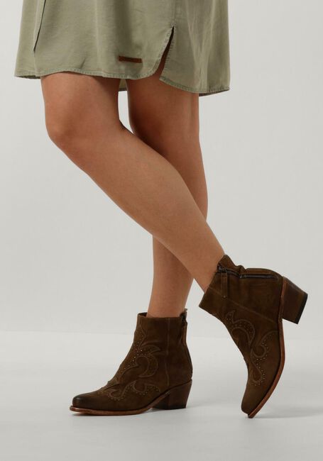 Taupe CORDWAINER Enkellaarsjes 43515 - large