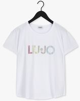 LIU JO T-shirt T-SHIRT MODA M/C B. en blanc