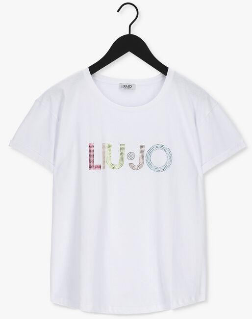 LIU JO T-shirt T-SHIRT MODA M/C B. en blanc - large