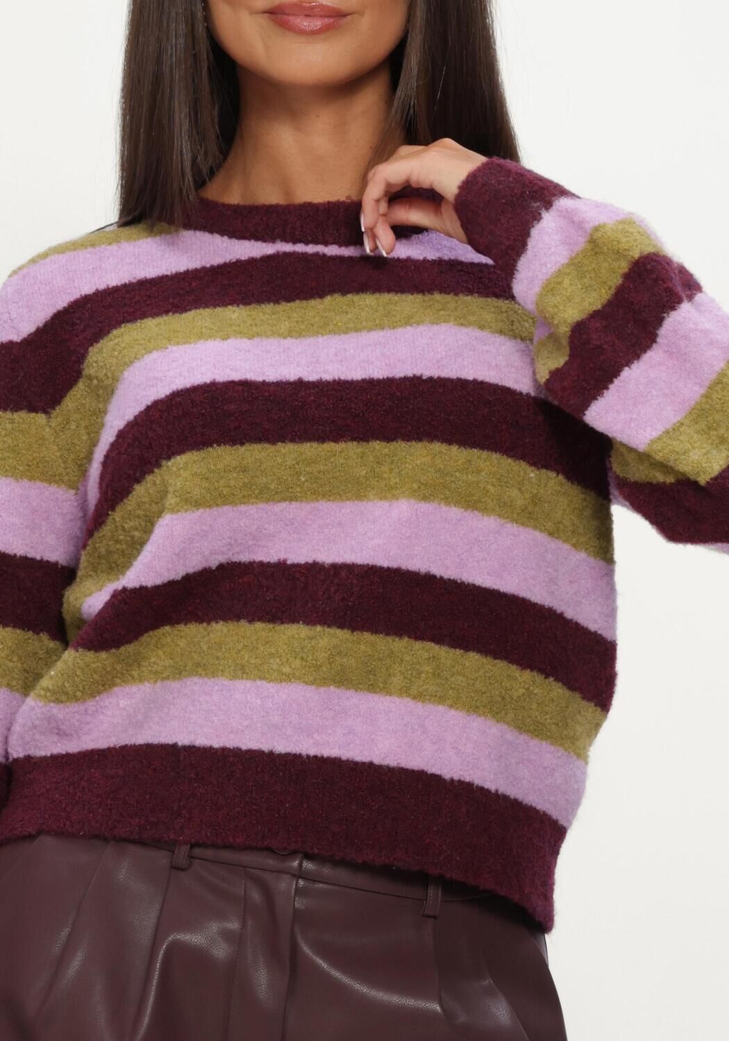 Multi YDENCE Trui KNITTED SWEATER AURORA - large