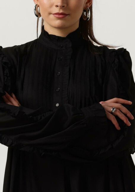 EST'SEVEN Mini robe LIZZY LONG DRESS en noir - large