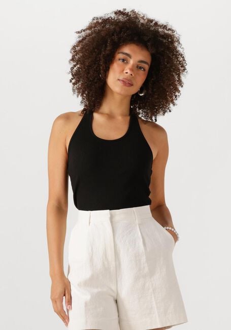 Zwarte SELECTED FEMME Top SLFANNA SL HALTERNECK TOP - large