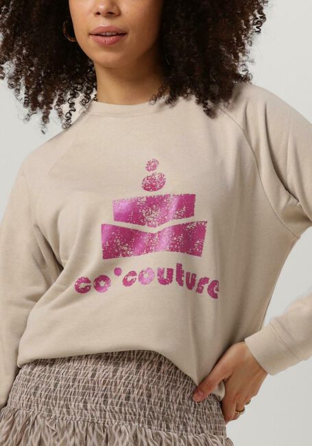 CO'COUTURE Chandail COCO METALLIC SWEAT Sable - large