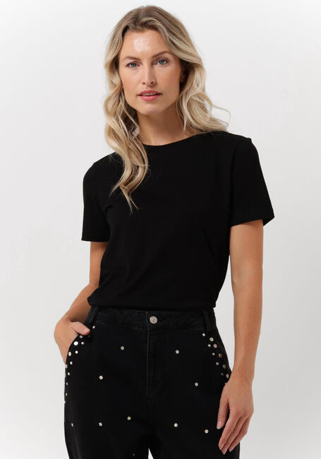 SELECTED FEMME T-shirt SLFMYESSENTIAL SS O-NECK TEE en noir - large